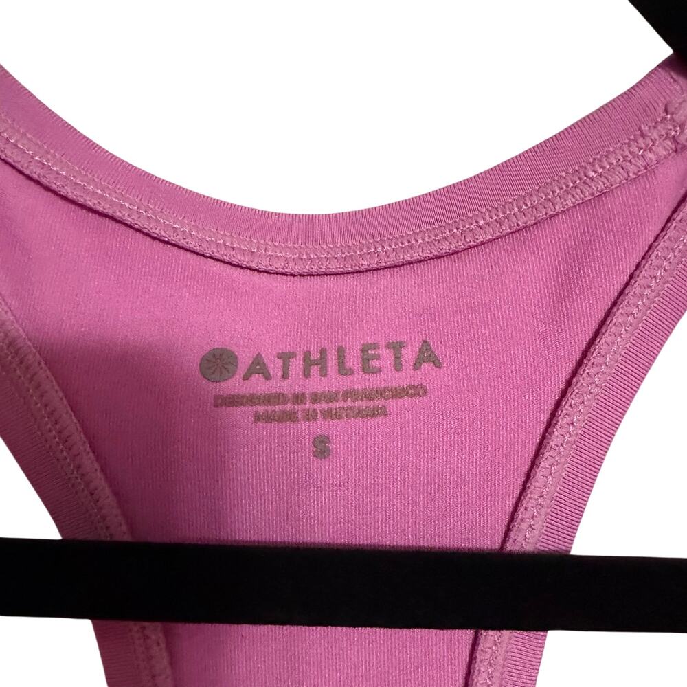 Athleta lightweight lavender workout activewear tank top fitness gym comfy sz S - Picture 2 of 7